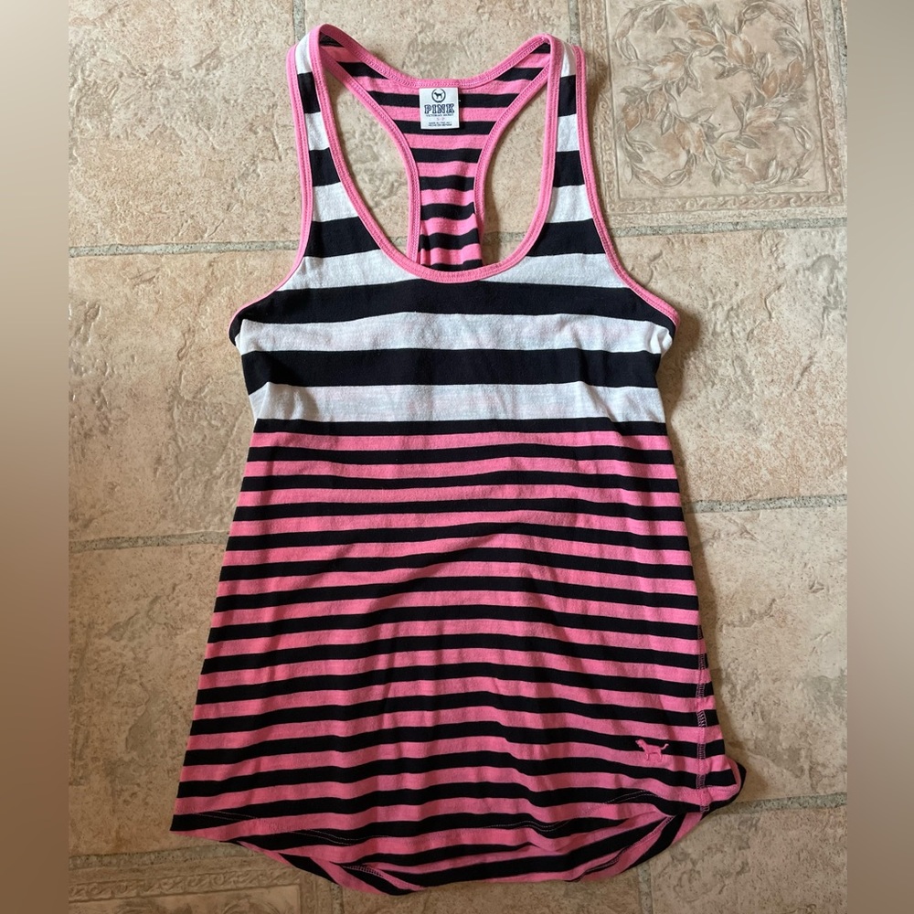 Pink Victoria’s Secret top
